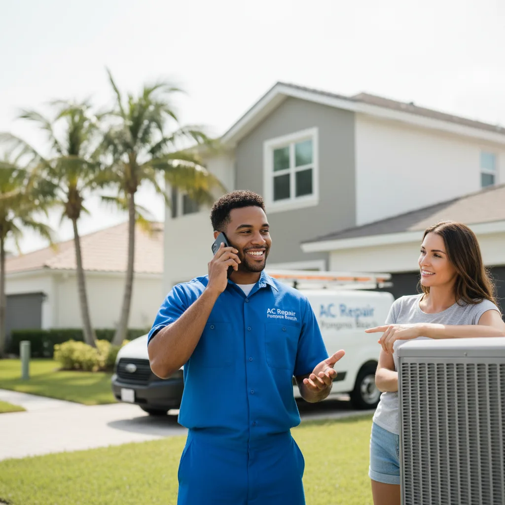 AC Repair Pompano Beach customer support in Chula